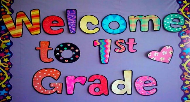 Resultado de imagen de welcome to the first grade